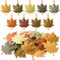 27 Pieces Fall Thanksgiving Maple Leaf Hanging Ornaments Felt 3D Fall Decoration Harvest Fall Leaves Farmhouse Decorations for Tree Festival Party Supplies(Maple Leaf Style)